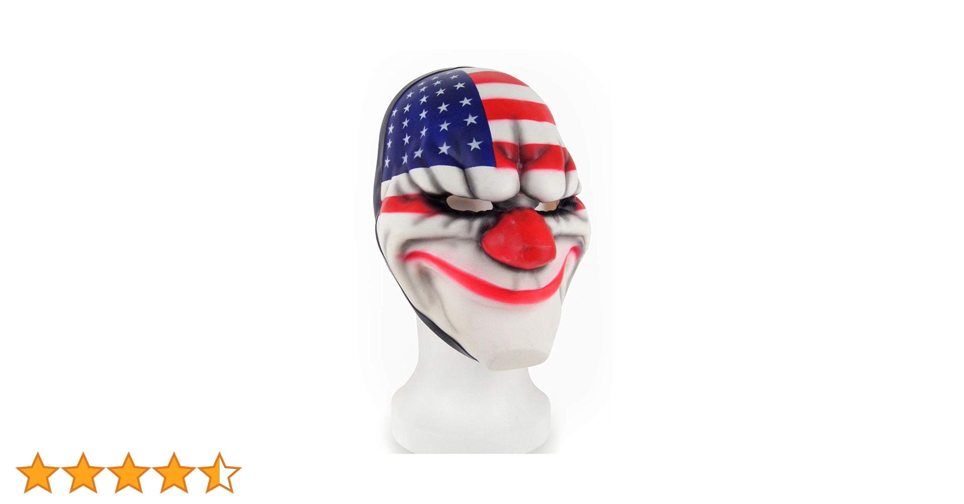 Gaya Payday 2 Face Mask-Dallas Mask, Multicolor, One Size